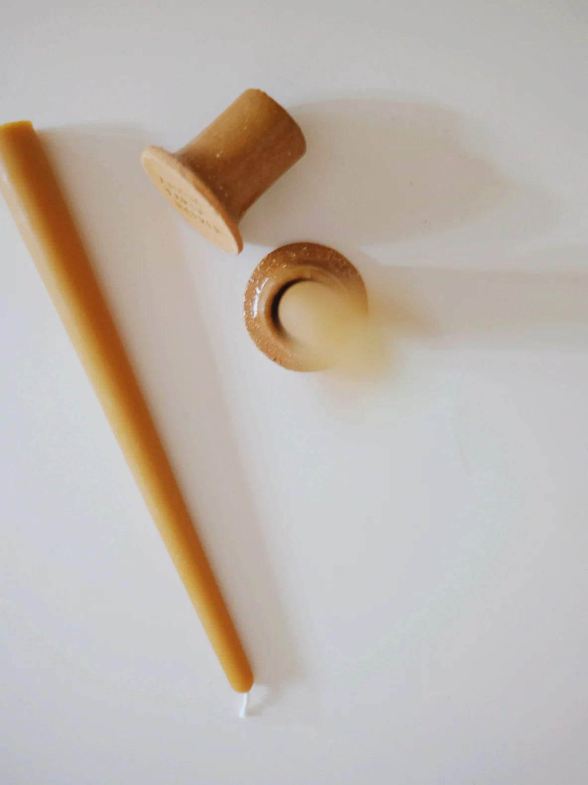 CANDLE HOLDER 01 HONEY GOLD