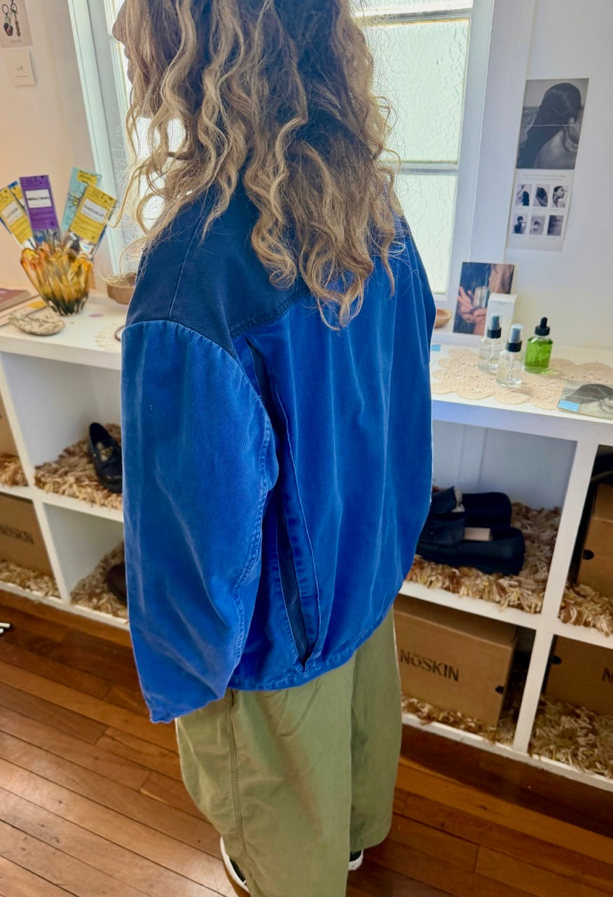 Two-Toned Blue Jacket