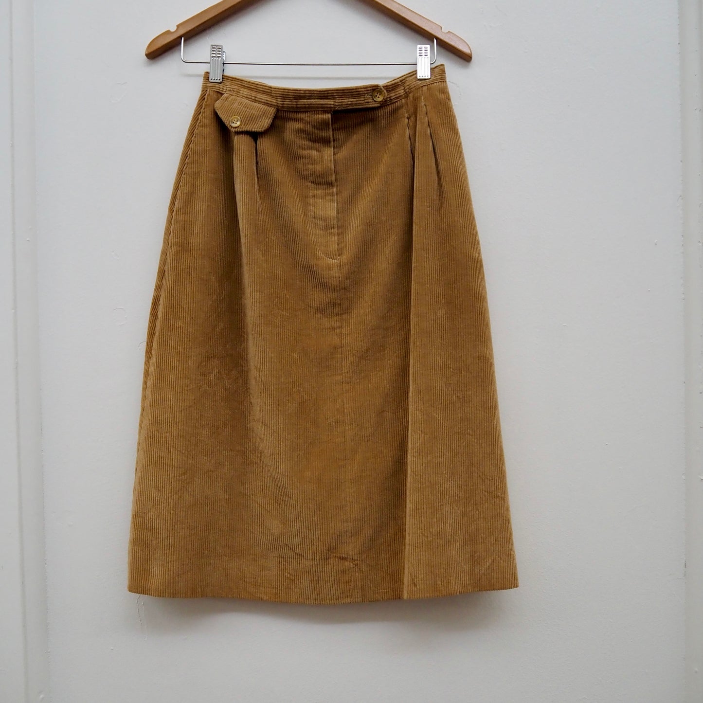 Cord Midi Skirt