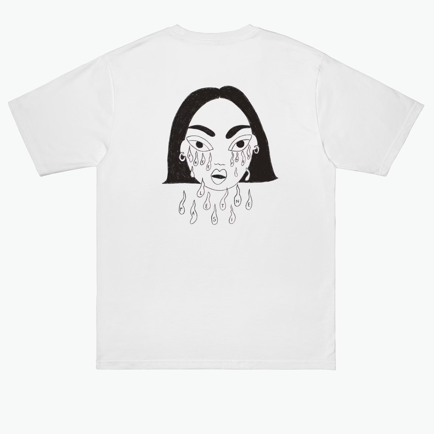 TEARS FOR PALESTINE TEE
