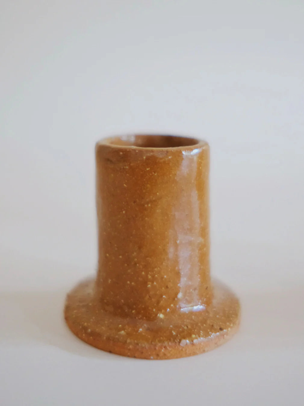 CANDLE HOLDER 01 HONEY GOLD