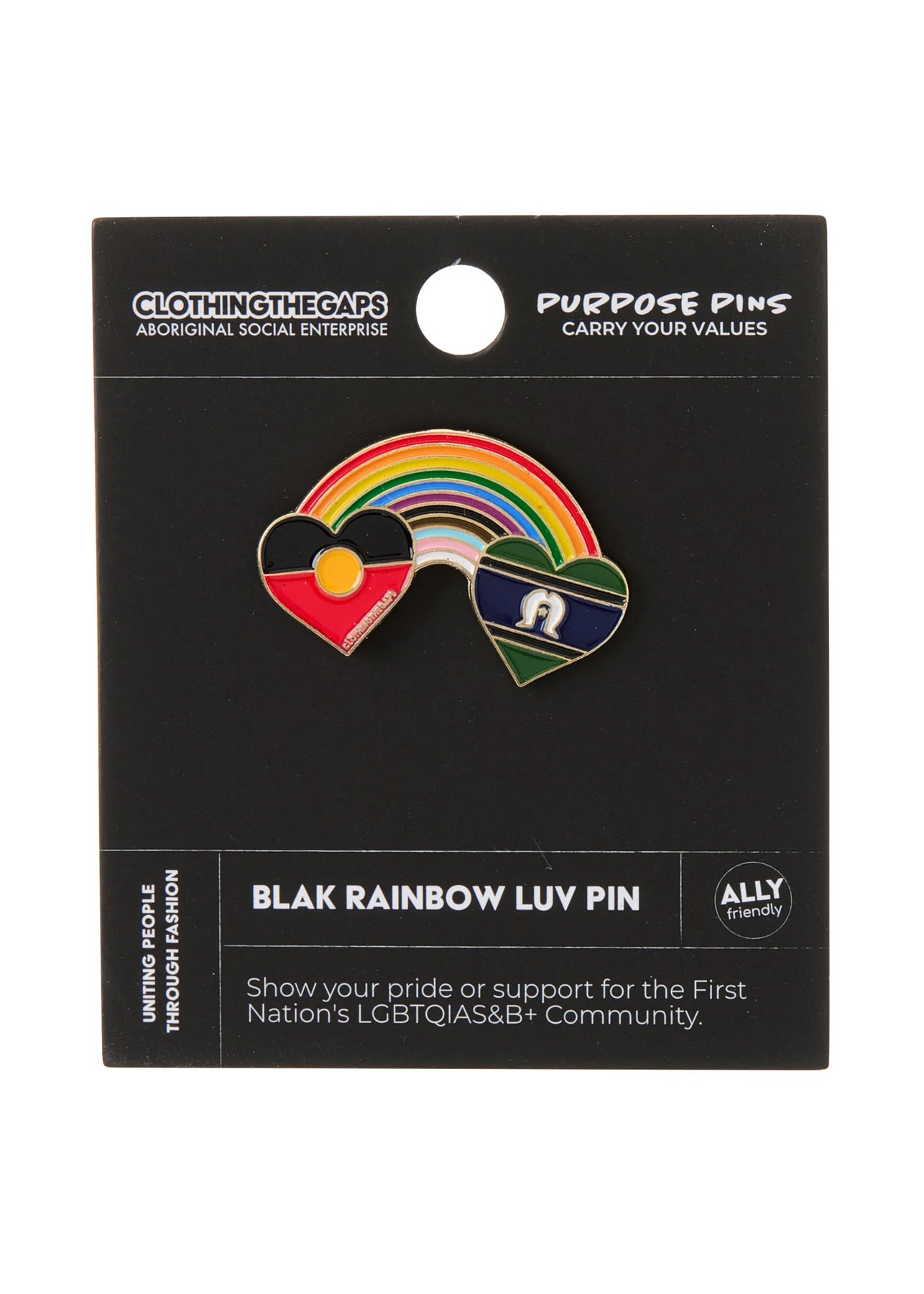 RAINBOW MOB PIN