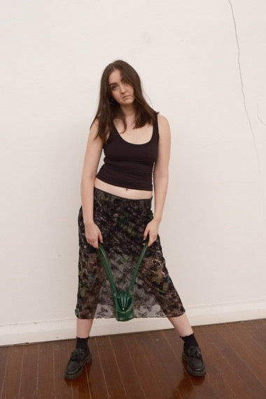 Butterfly Midi Skirt