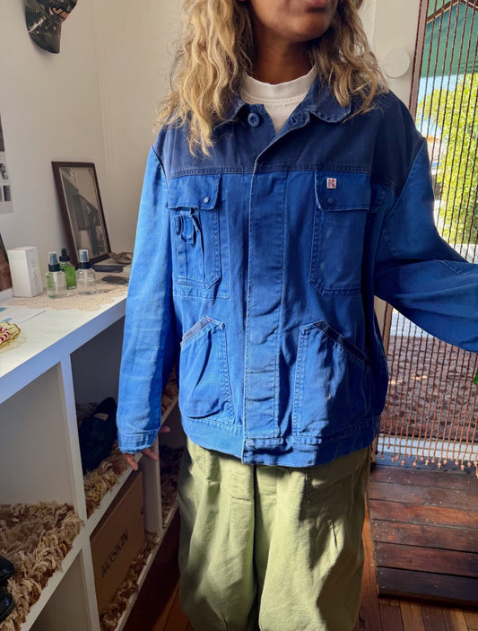 Two-Toned Blue Jacket