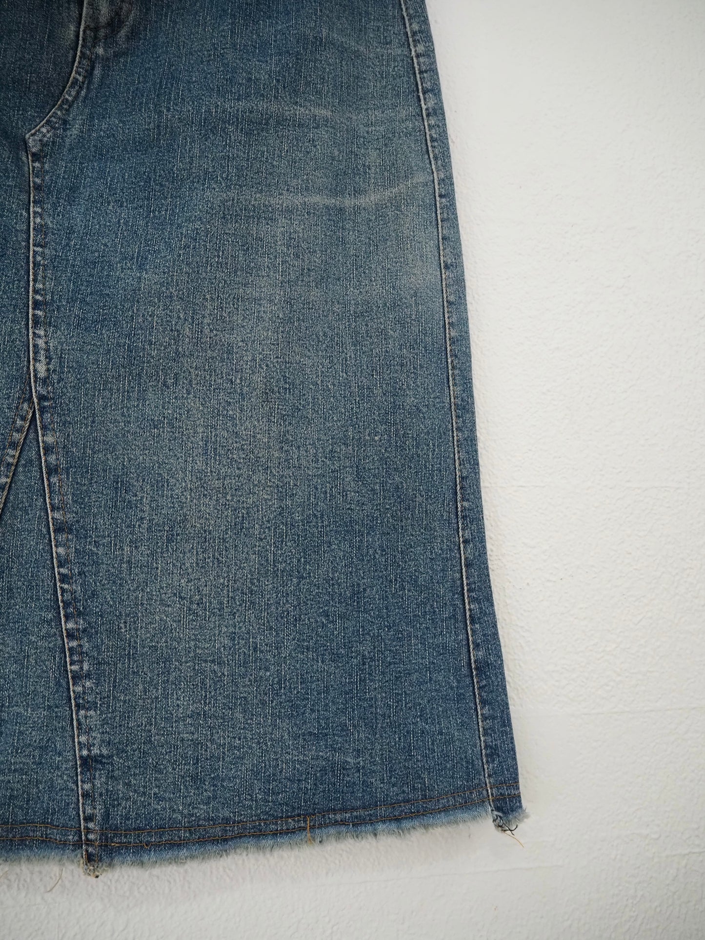 Denim Midi Skirt