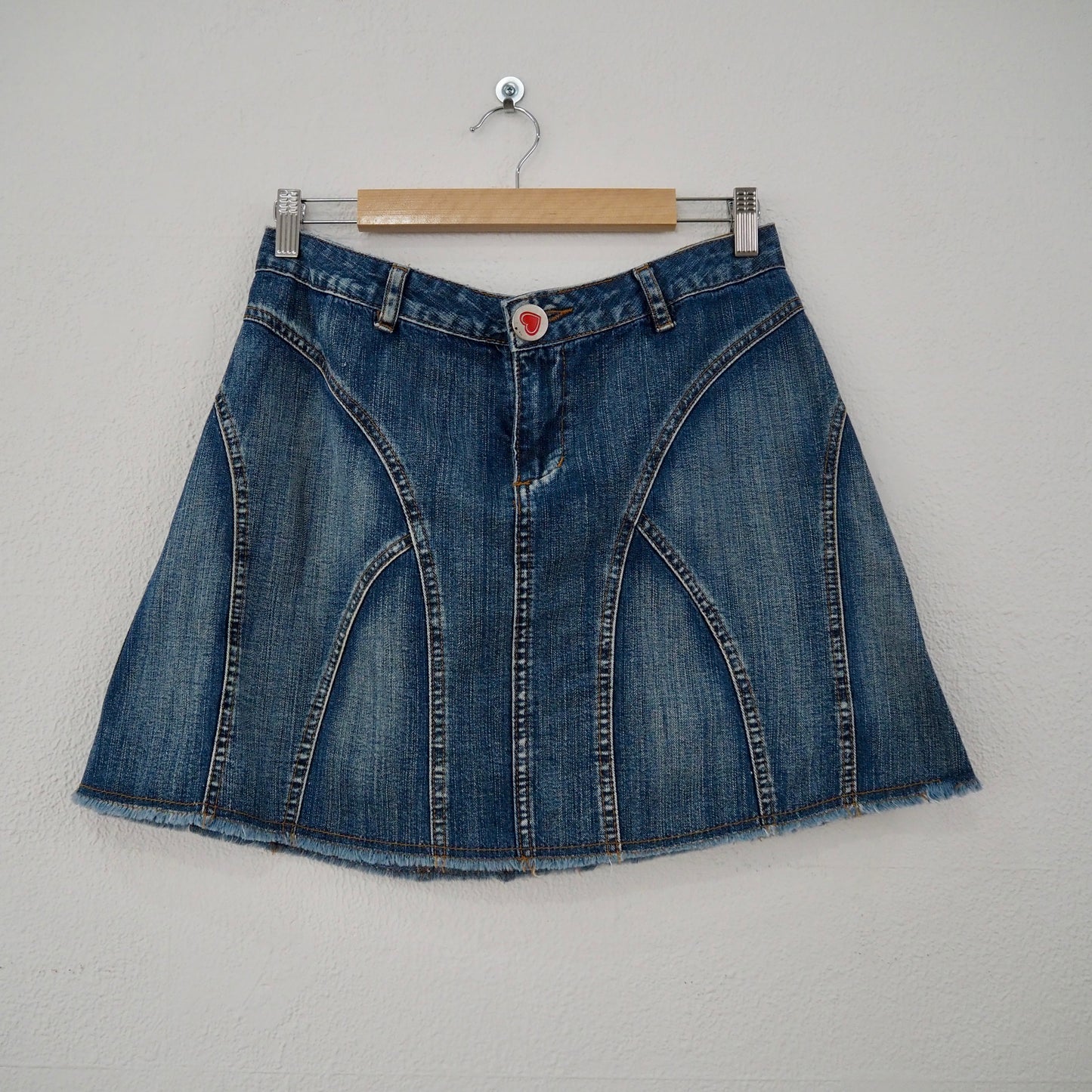 Denim Heart Mini