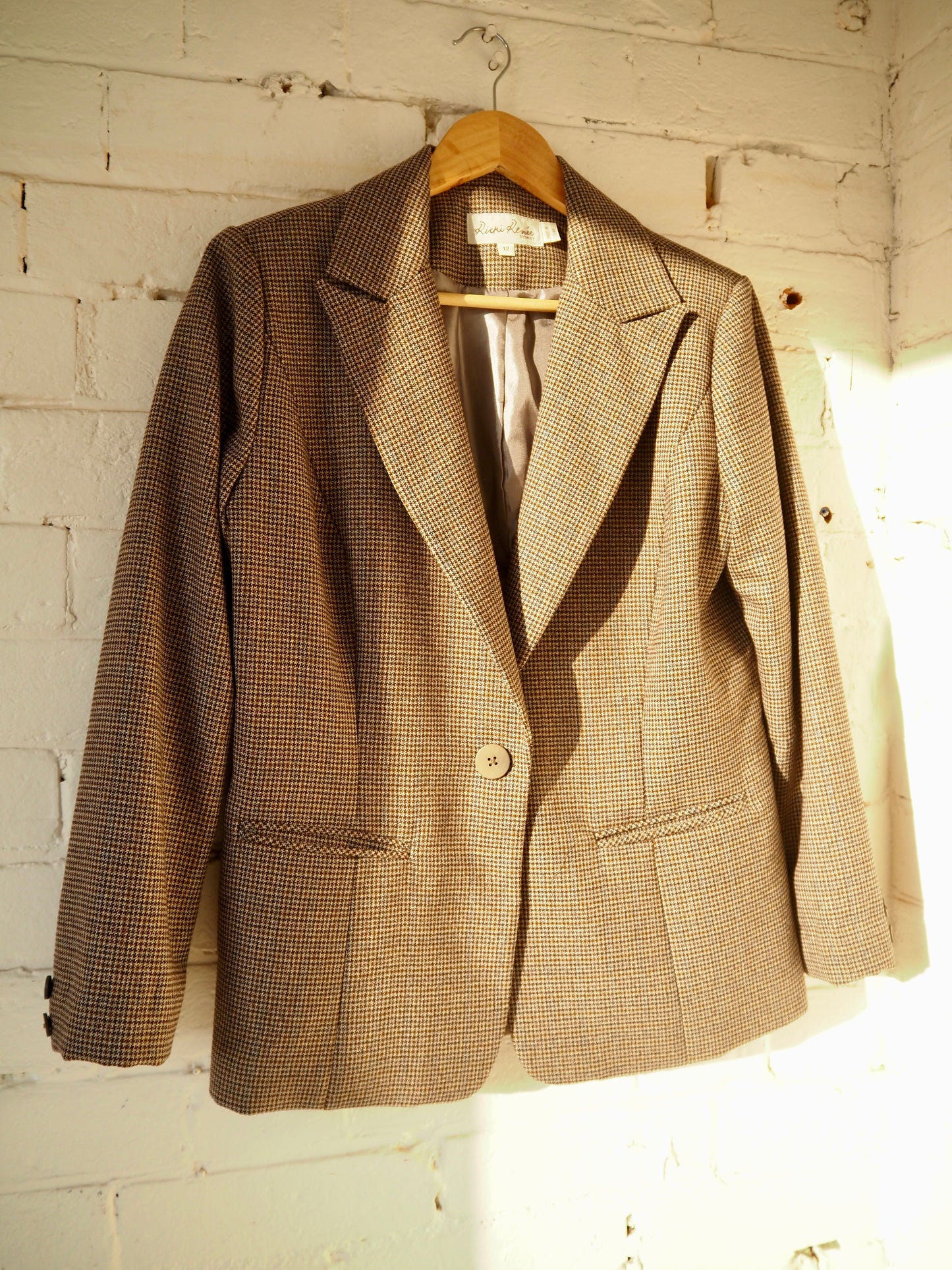 Houndstooth Blazer
