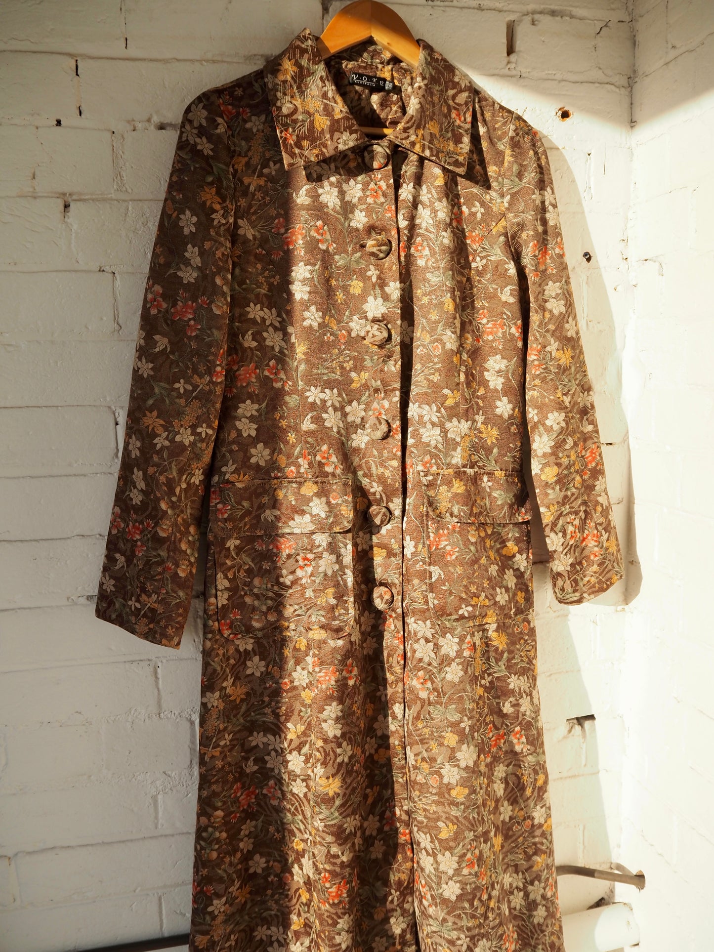 Floral Over Coat