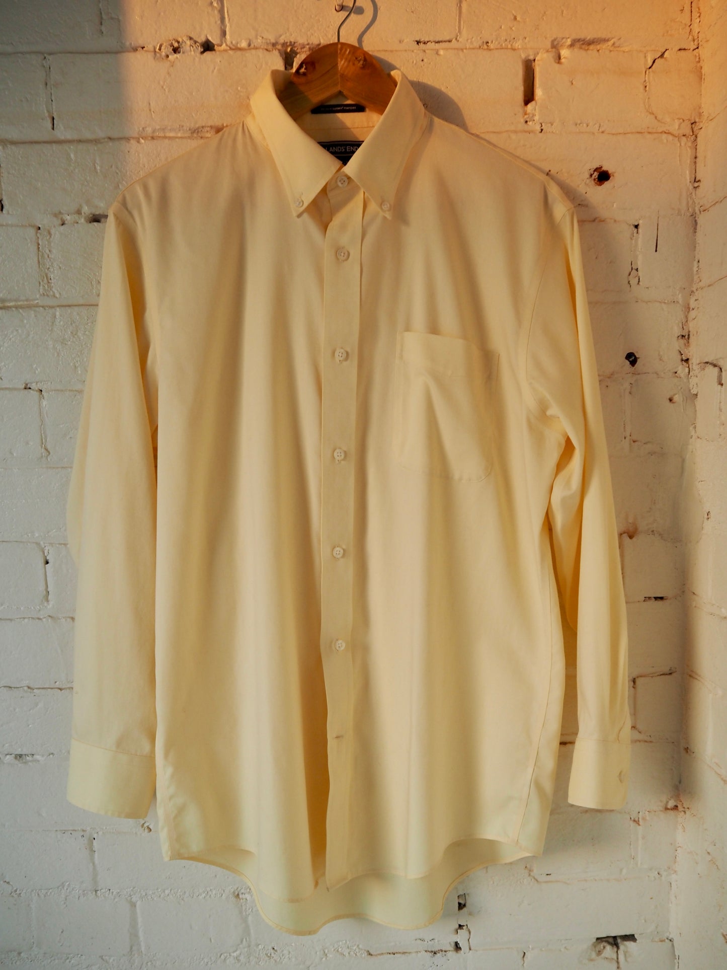 Yellow Button Up