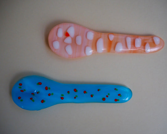 BLUE STRAWB SPOON