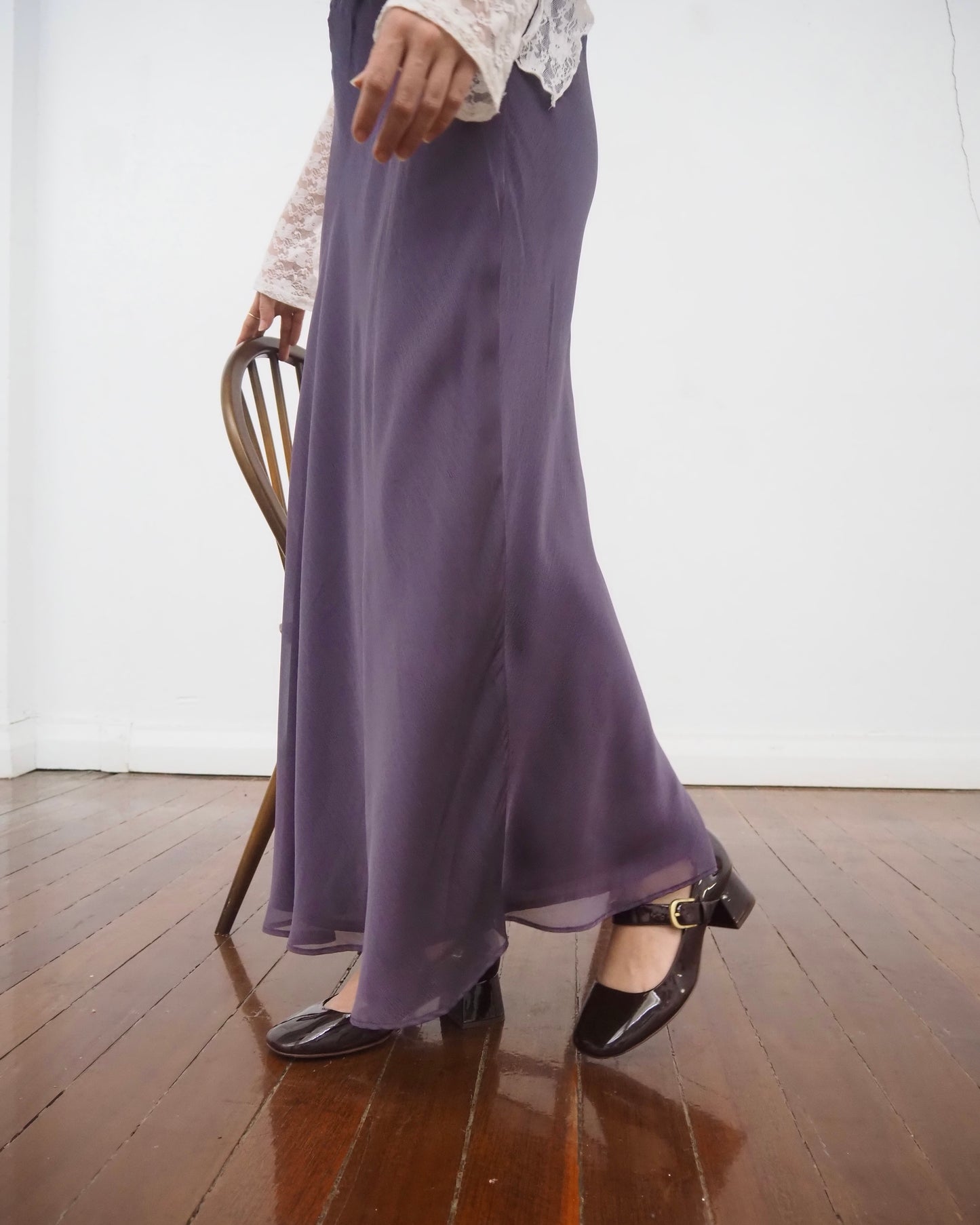 Lavender Maxi Skirt