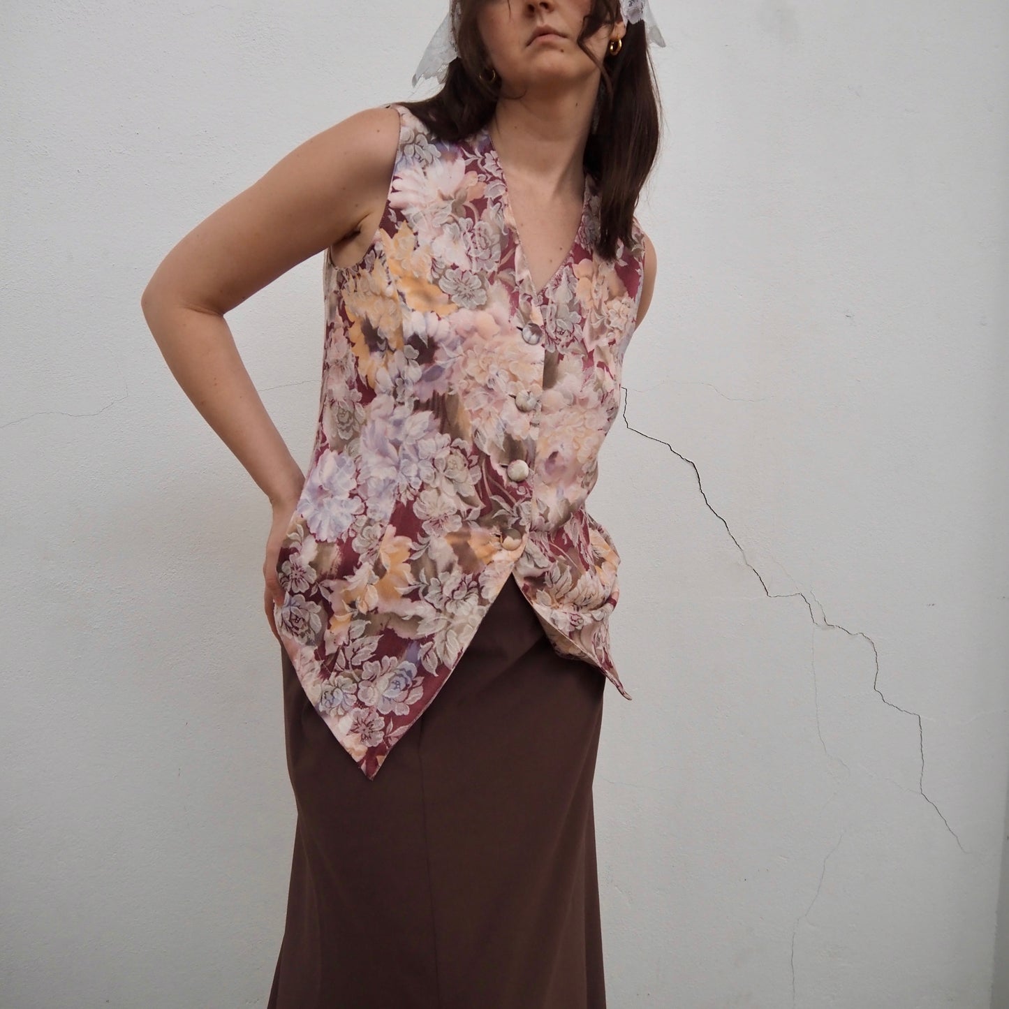 Floral Vest