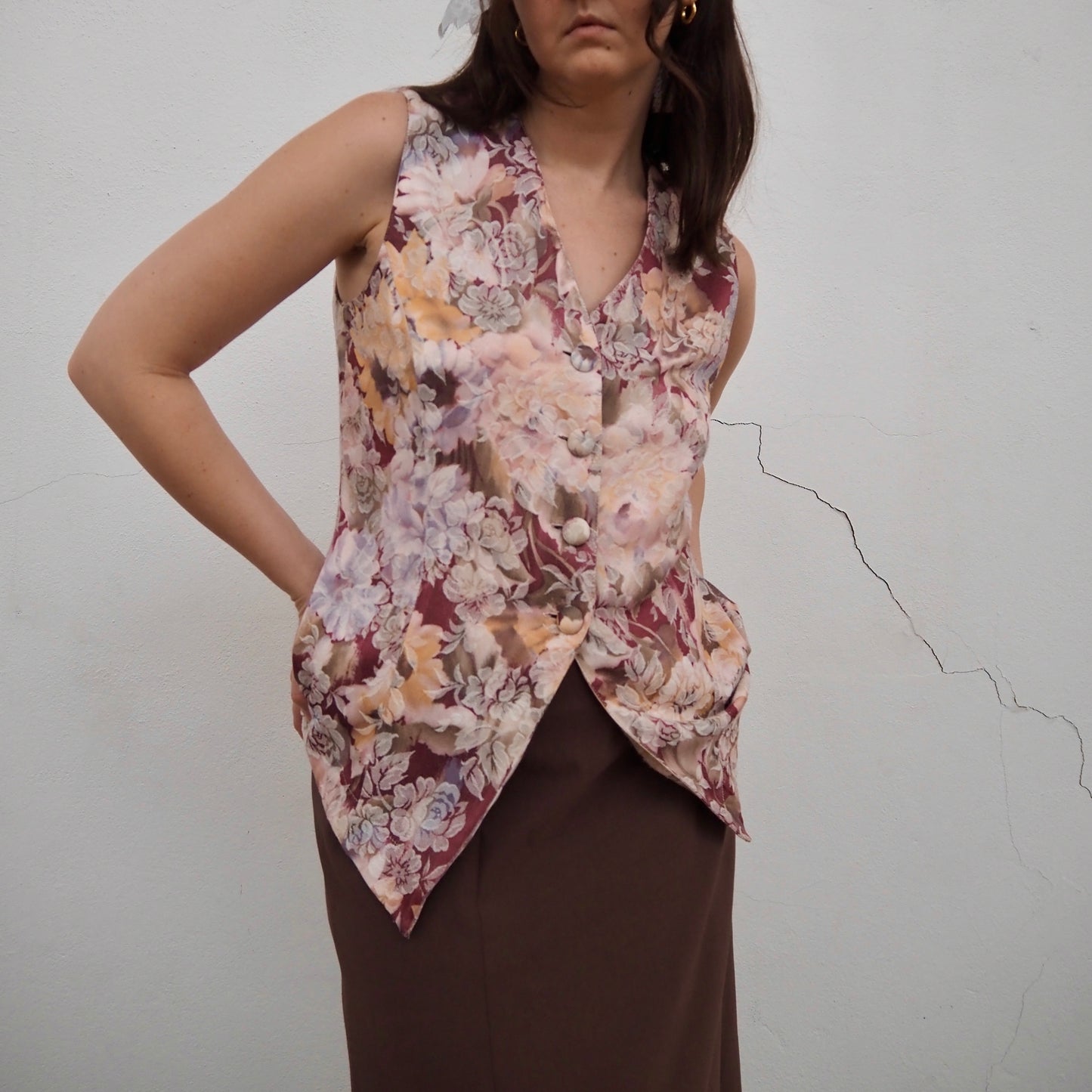 Floral Vest