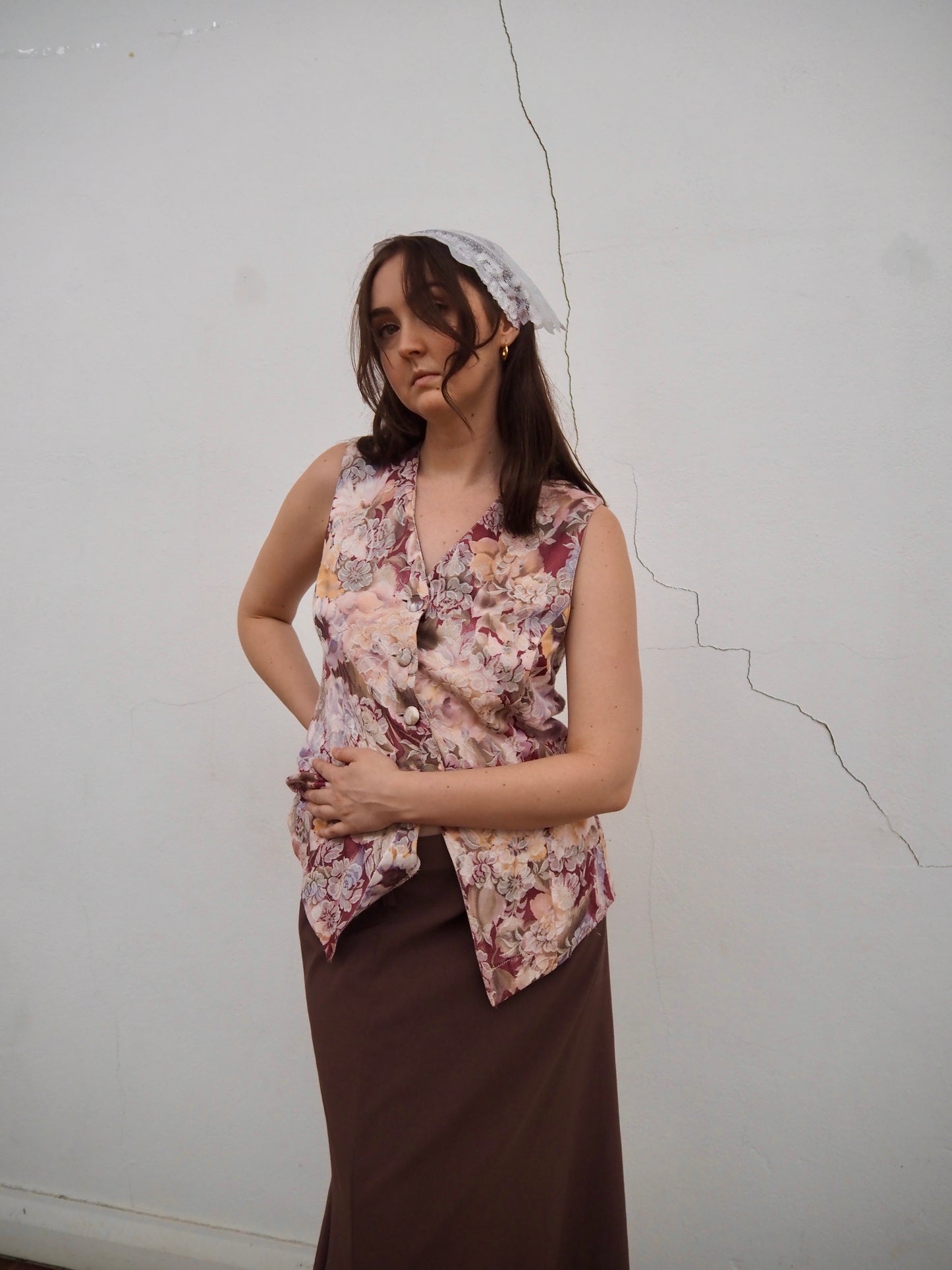 Floral Vest