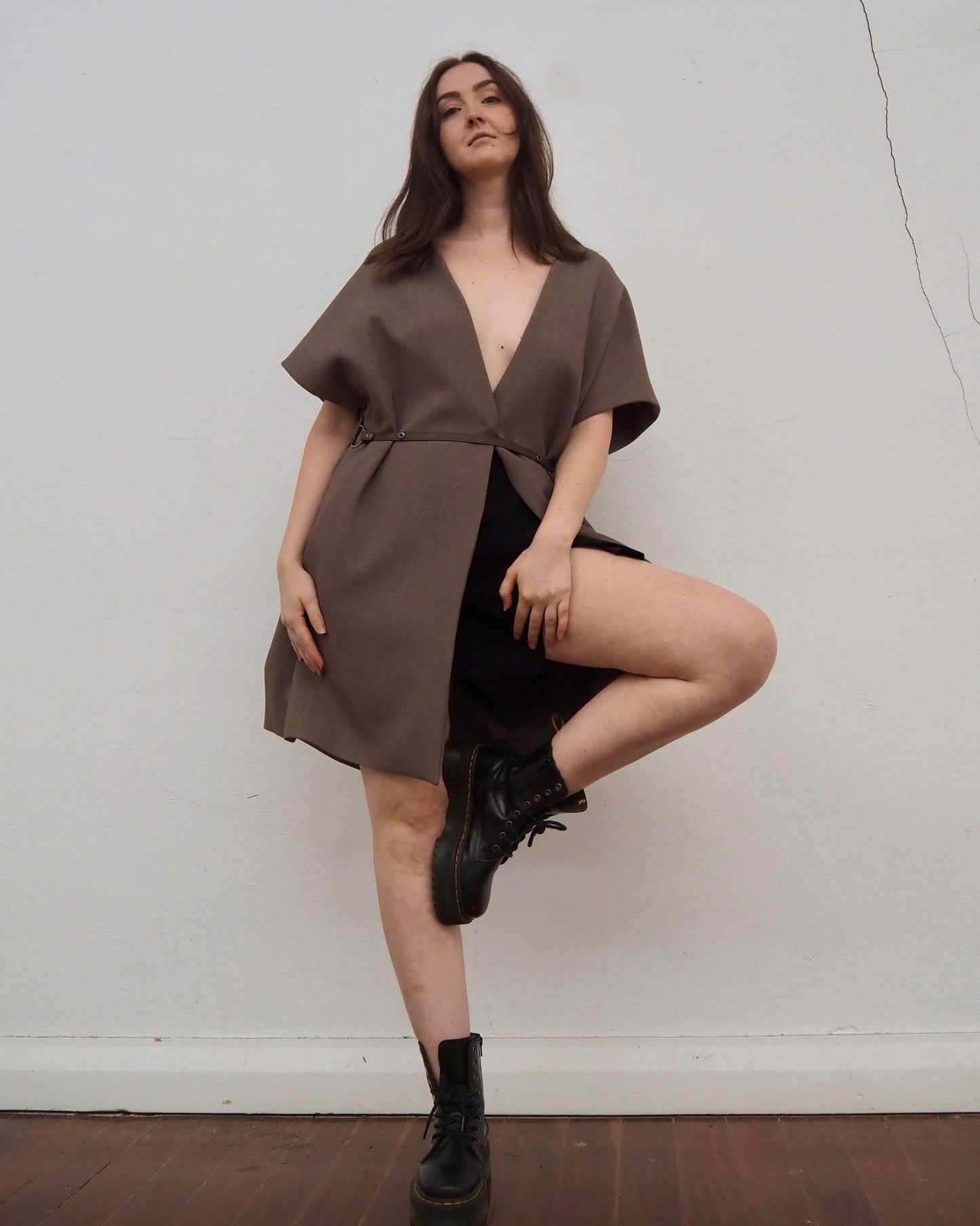 Chic Grey Dress