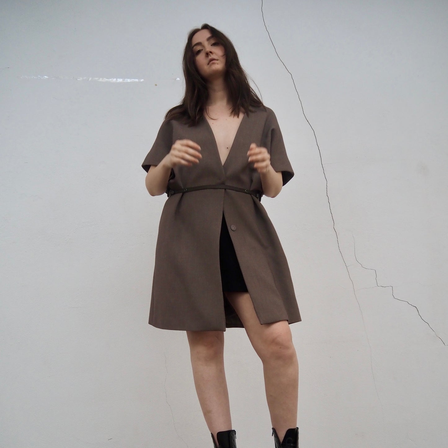 Chic Grey Dress