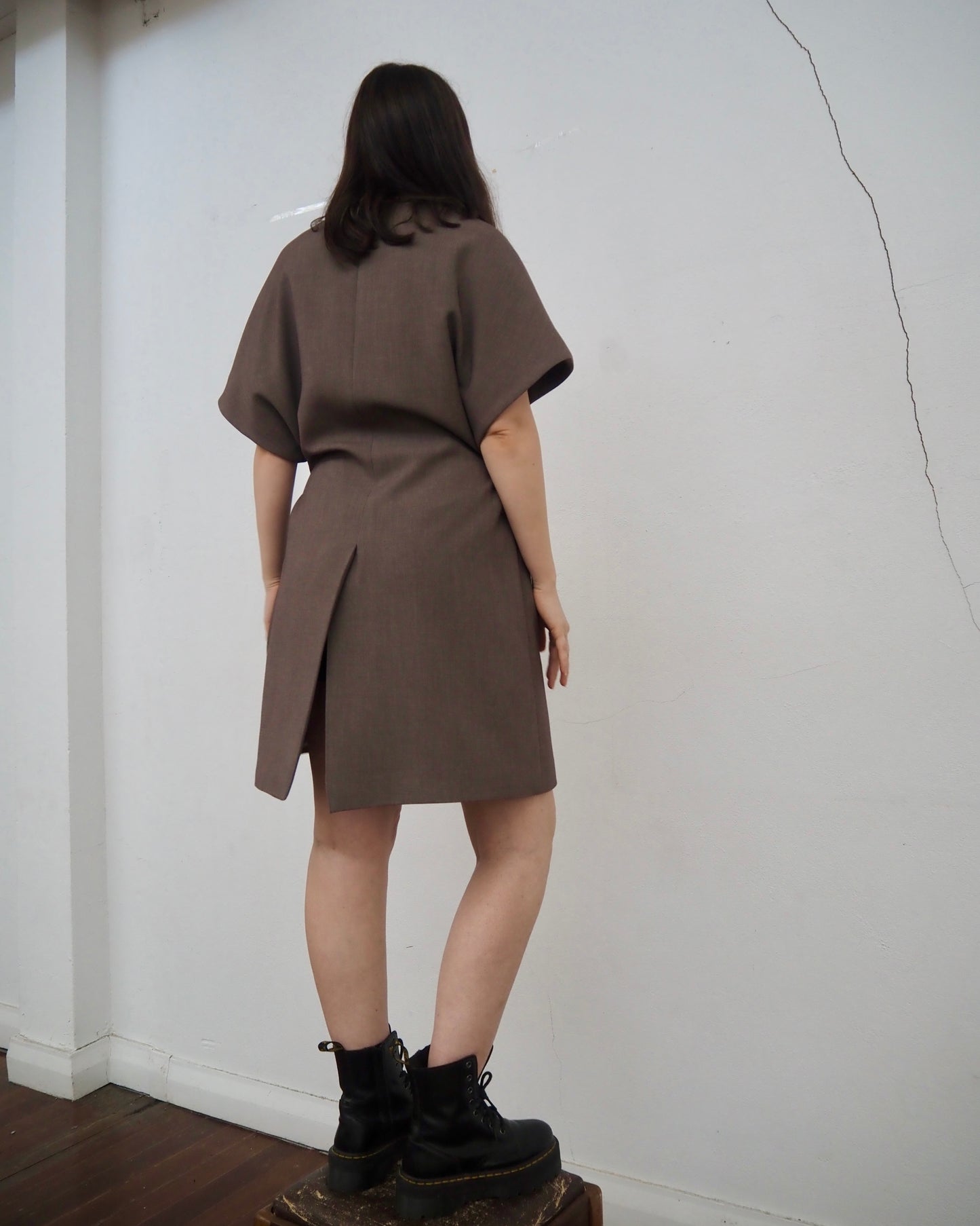 Chic Grey Dress