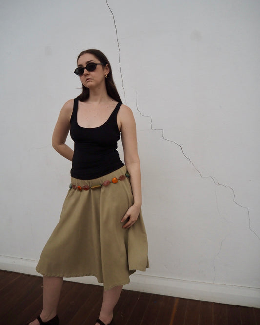 Cerruti Jeans Midi Skirt