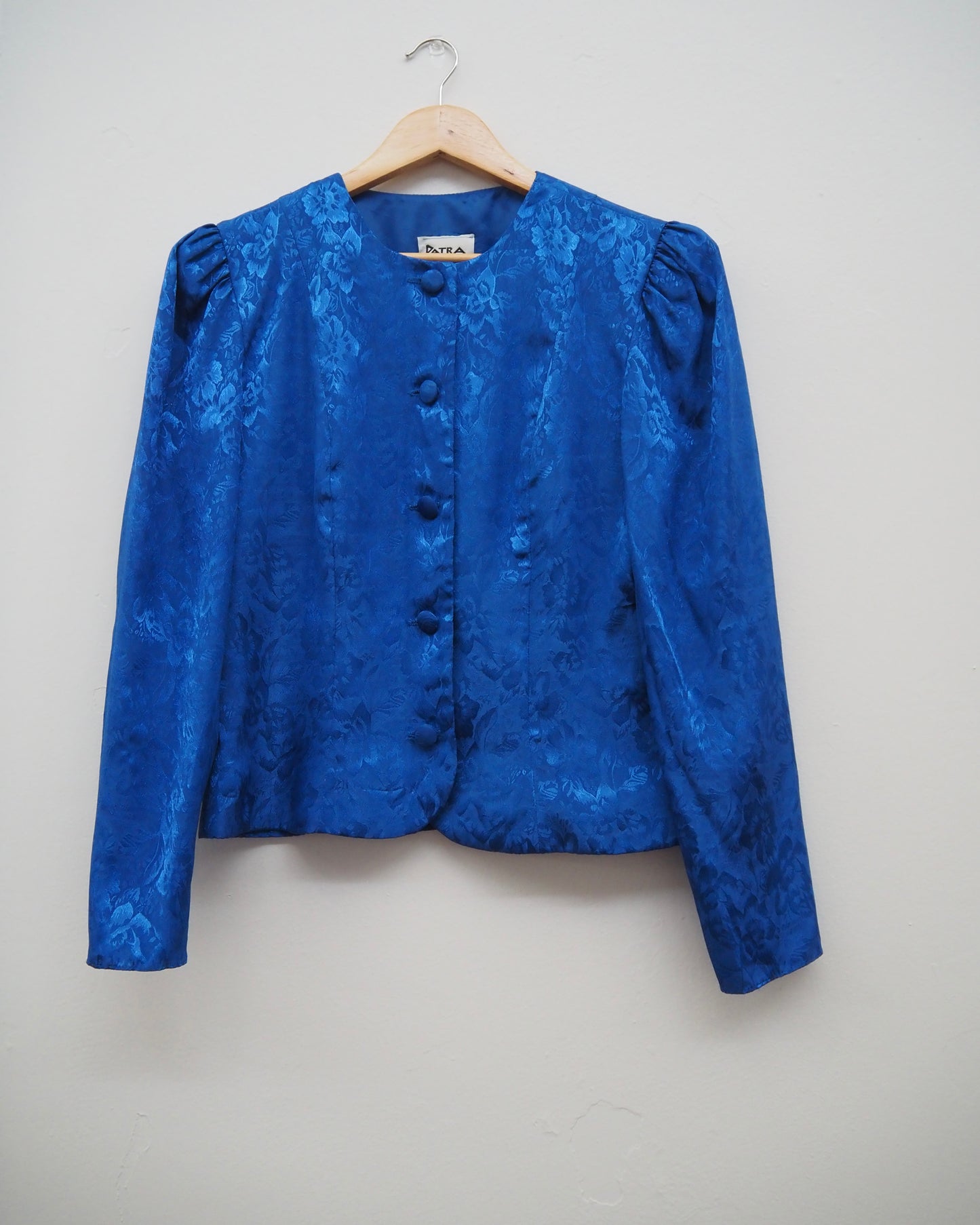 ROYAL BLUE BLOUSE