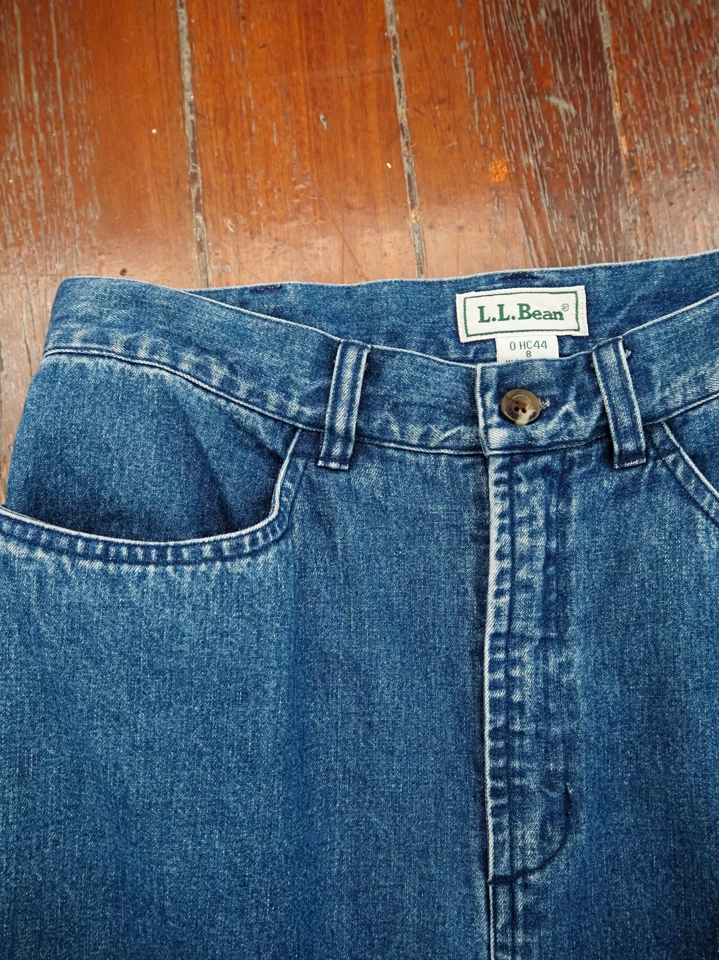 L.L.BEAN Denim Skirt
