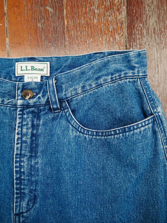 L.L.BEAN Denim Skirt