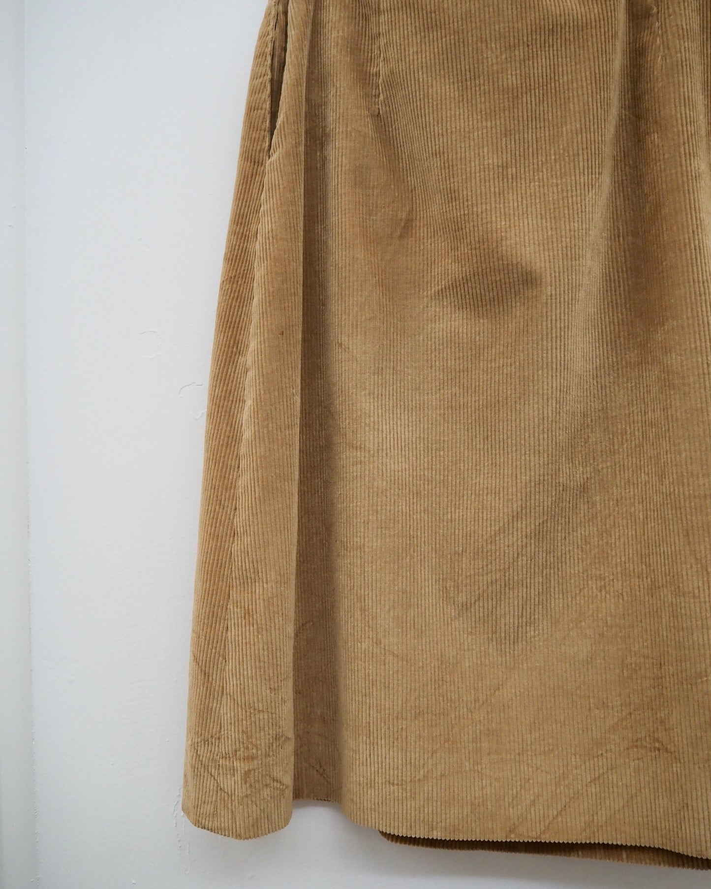 Cord Midi Skirt