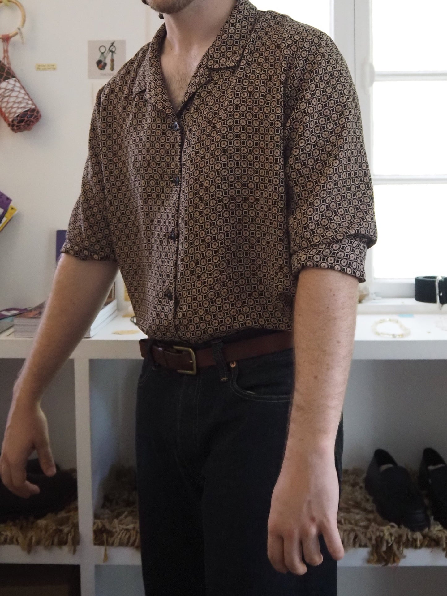 Retro Button Up