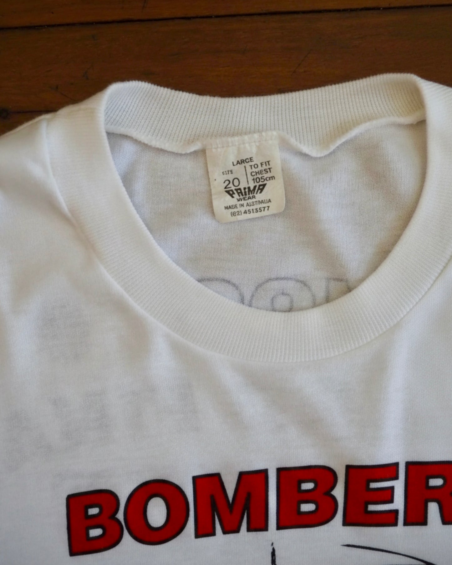 1990 BOMBERS TEE