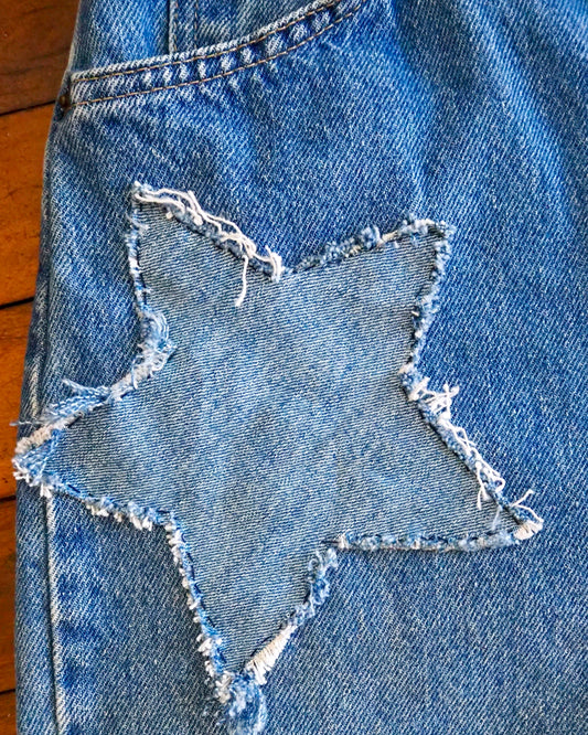 DENIM STAR JORTS